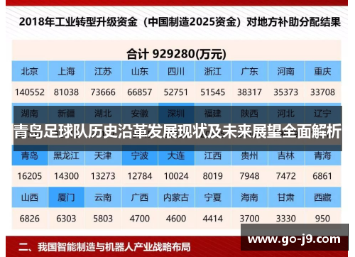 青岛足球队历史沿革发展现状及未来展望全面解析 青岛足球队历史沿革发展现状及未来展望全面解析
